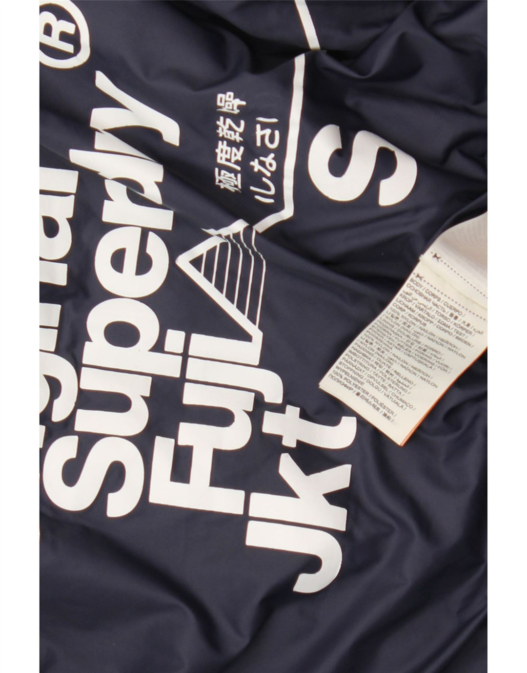 SUPERDRY Veste matelassée Femme UK 10 Small Bleu Polyester