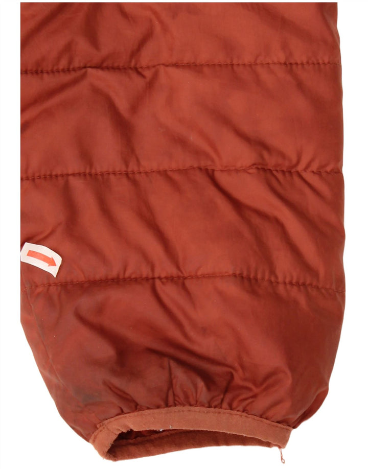 Quiksilver Veste matelassée pour homme UK 38 Marron moyen Polyester