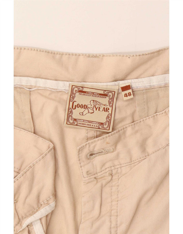 Good Year Short Cargo Homme IT 48 Moyen W34 Beige