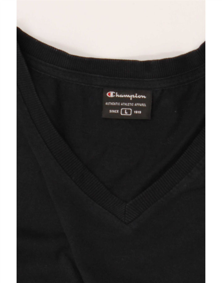 Champion Haut à manches longues pour femme UK 16 Large Bleu marine