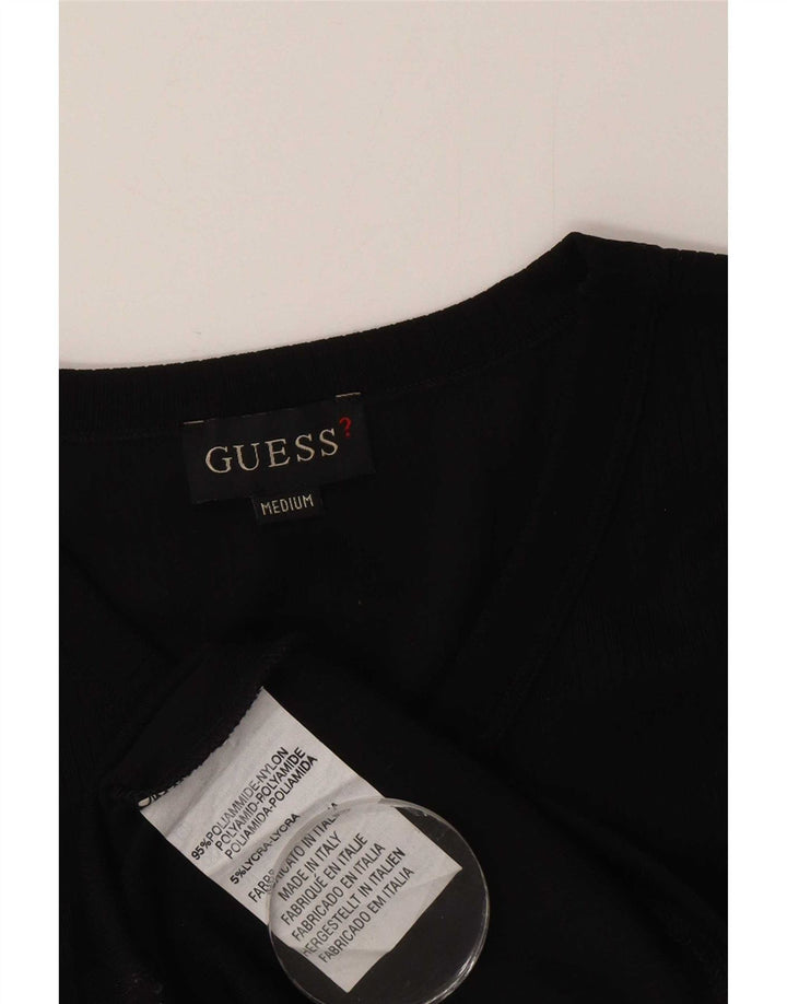 Guess T-Shirt Homme Noir Moyen Nylon