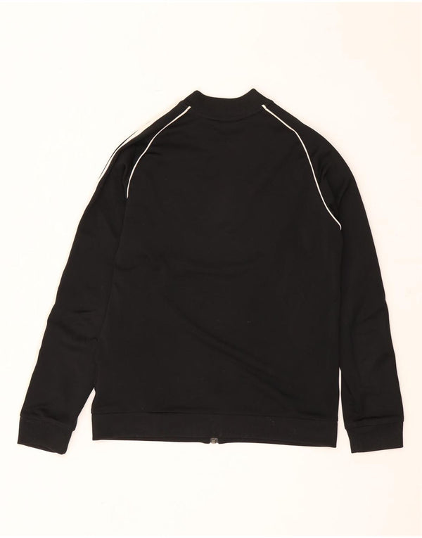 Veste de survêtement Adidas Fille 11-12 ans Noir Polyester