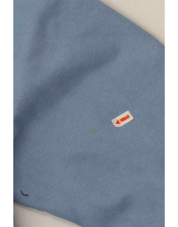 PUMA Womens Oversized Graphic Sweatshirt Jumper UK 10 Small Blue Cotton Vintage Puma and Second-Hand Puma from Messina Hembry 