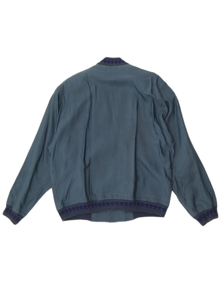 Bignami Bomber Homme IT 48 Bleu Moyen Lin