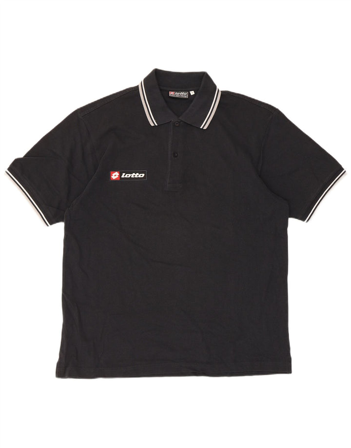 Lotto Polo Homme Grand Noir
