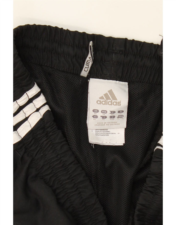 ADIDAS Mens Climalite Tracksuit Trousers XL Black Polyester Vintage Adidas and Second-Hand Adidas from Messina Hembry 