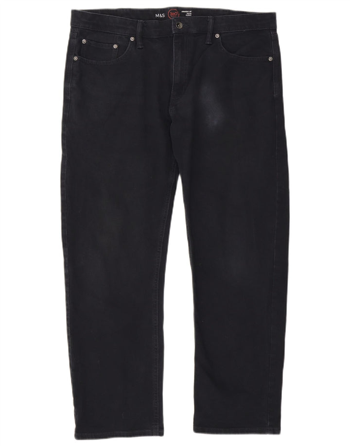 Marks & Spencer Jean droit homme W36 L29 bleu marine coton