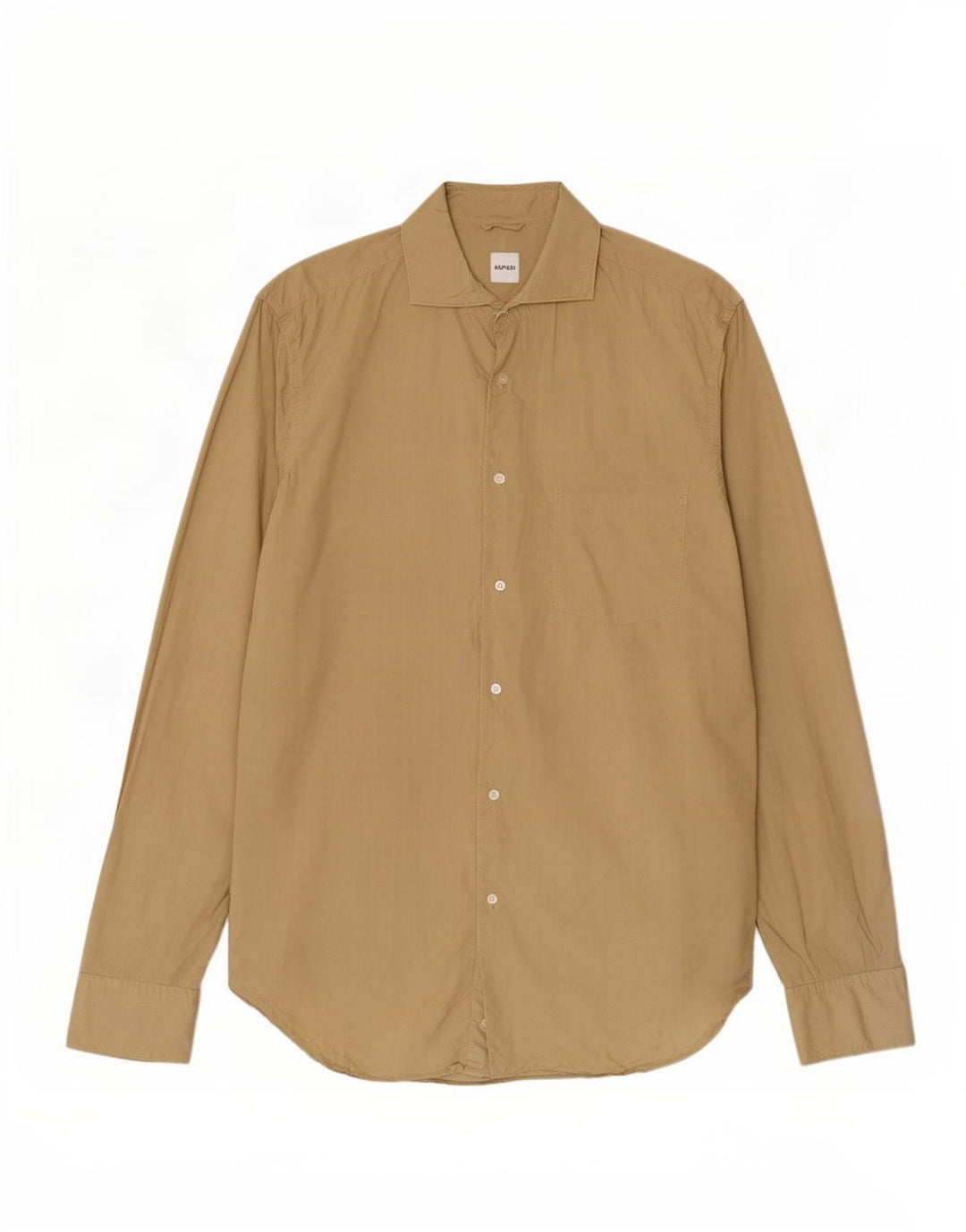 Aspesi Chemise Homme Taille 41 16 Grand Coton Kaki