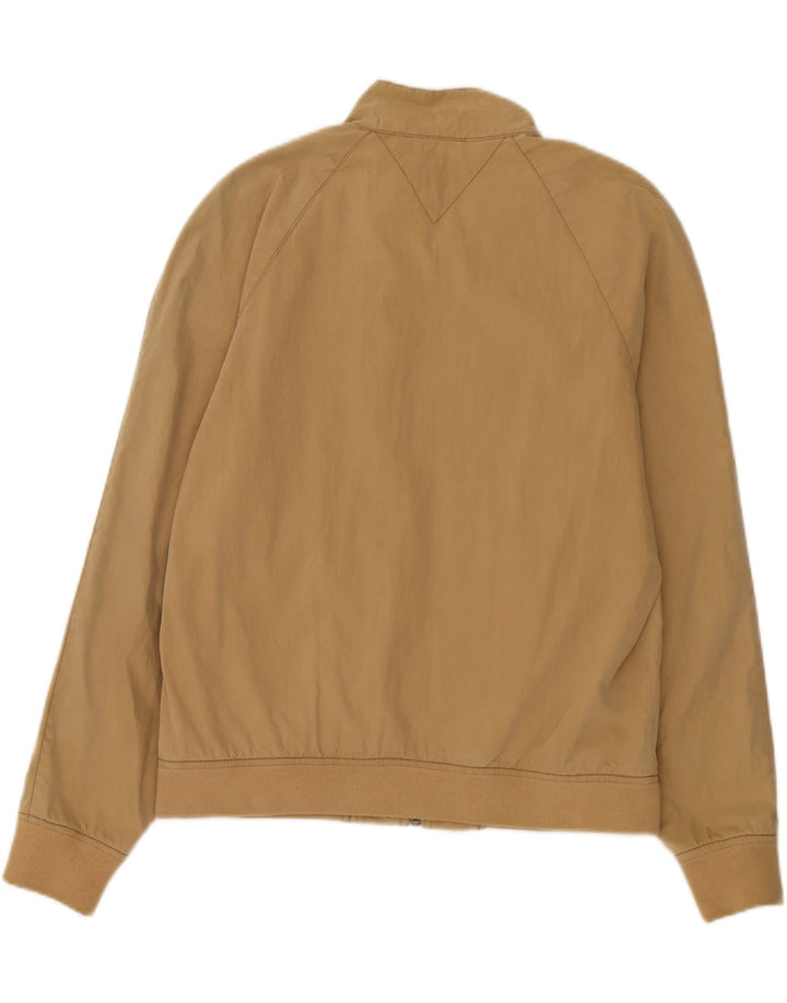 Tommy Hilfiger Veste Bomber Homme UK 38 Coton Beige Moyen