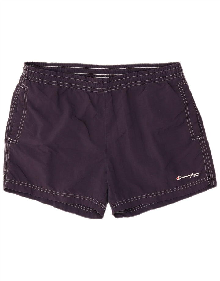 CHAMPION Short de Bain Homme XL Bleu Marine Polyamide