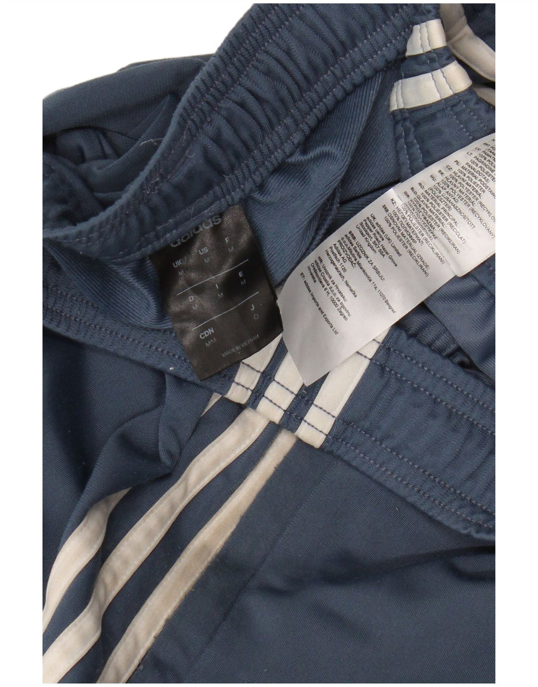 Adidas Pantalon de Survêtement Homme Bleu Moyen Polyester