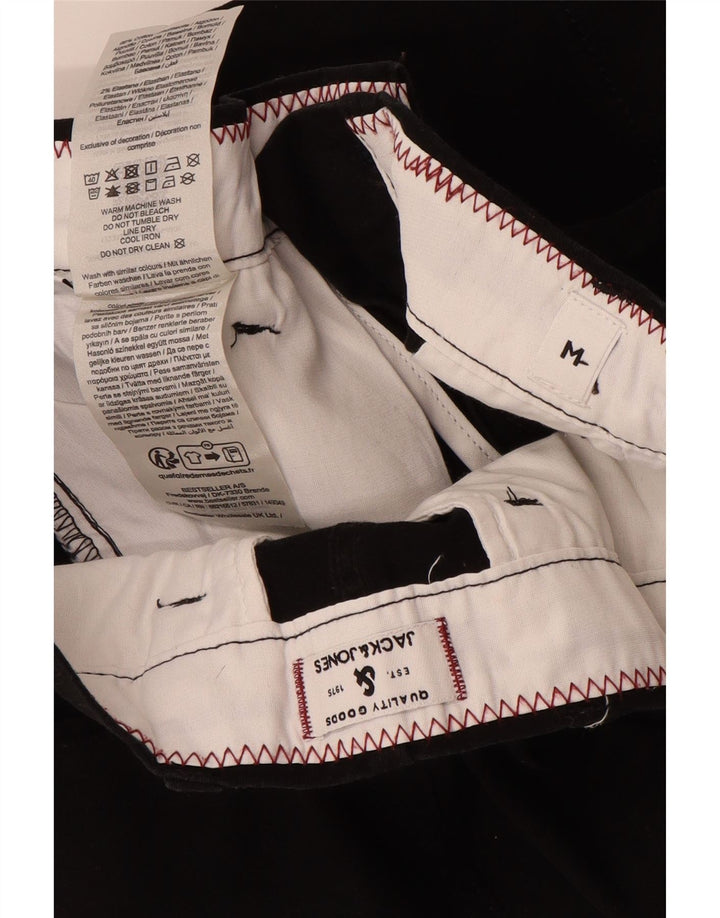 JACK & JONES Short Chino Homme Moyen W32 Noir Coton