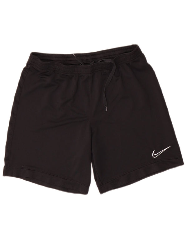 Short de sport Nike Dri Fit pour hommes, grand, noir, polyester