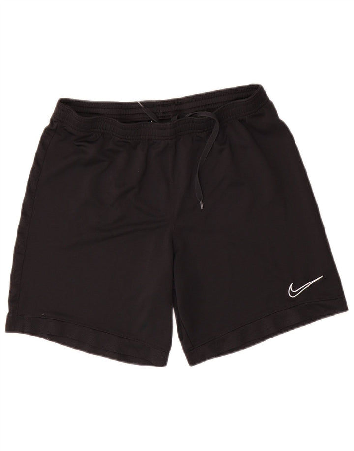 Short de sport Nike Dri Fit pour hommes, grand, noir, polyester