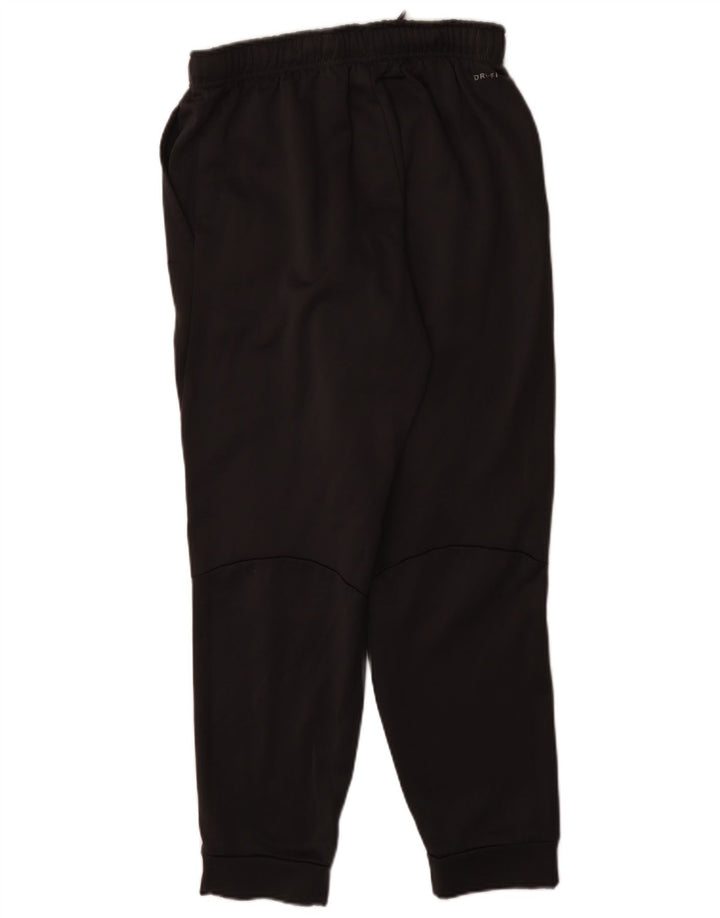 Nike Pantalon de survêtement Dri Fit pour homme Pantalon de jogging Large Gris Polyester