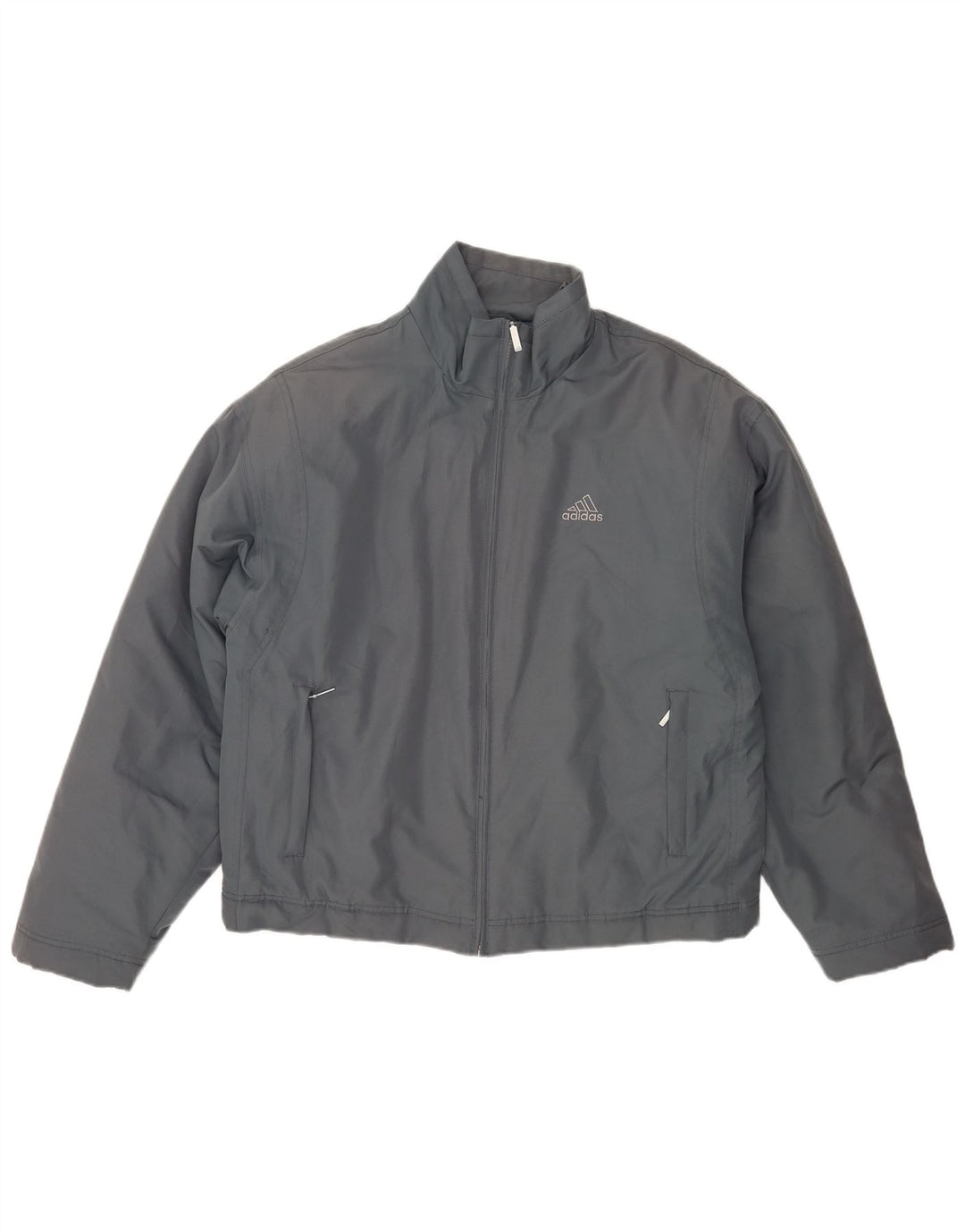 Adidas Veste coupe-vent graphique coupe ample pour homme UK 40/42 Gris moyen