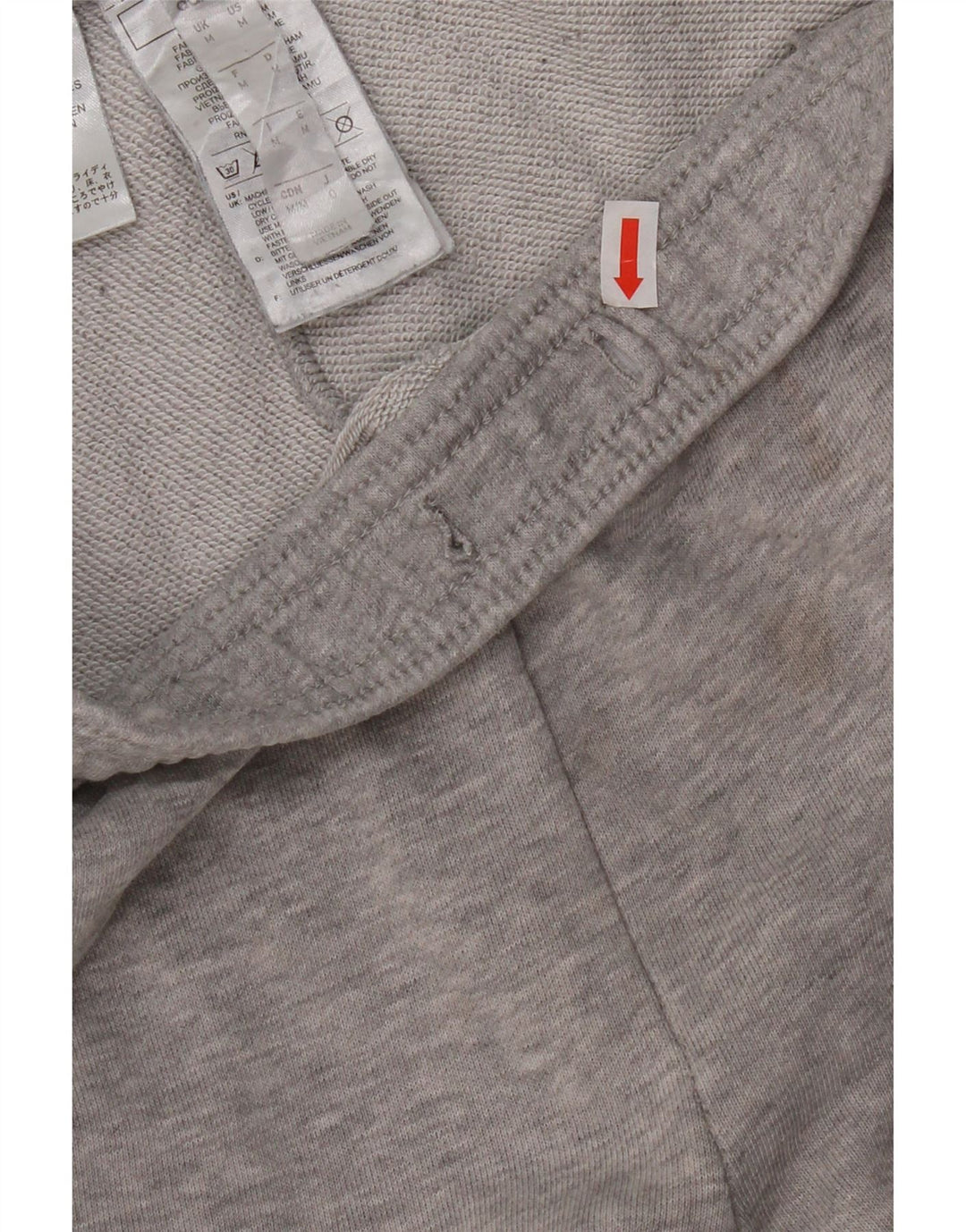 Adidas Pantalon de Survêtement Homme Gris Moyen Coton