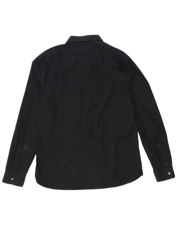 French Connection Chemise Slim Homme Bleu Marine Large Coton