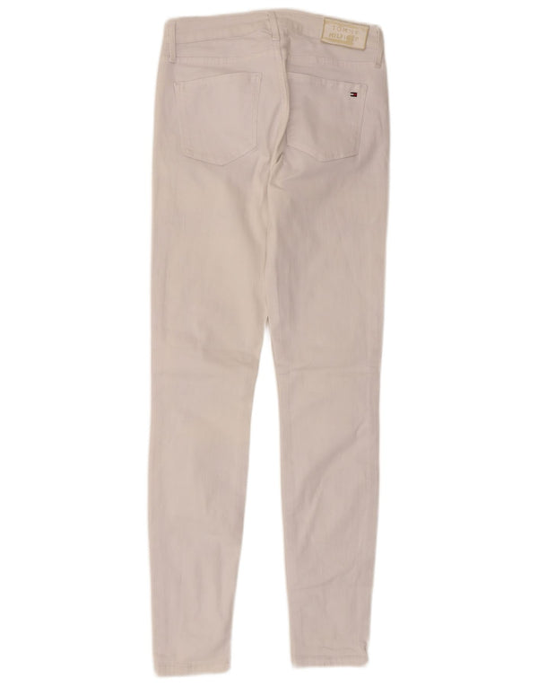 Tommy Hilfiger Jean Como Skinny Femme W28 L32 Coton Blanc