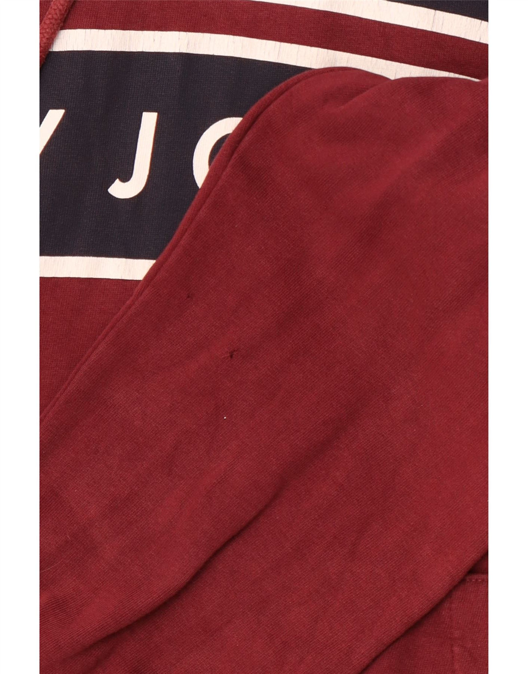 JACK & JONES Pull à Capuche Core Graphic Homme Bordeaux Moyen Coton