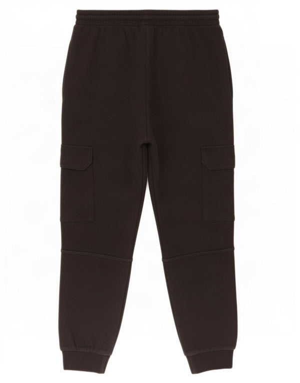 Adidas Pantalon de survêtement cargo pour homme en coton noir Taille L