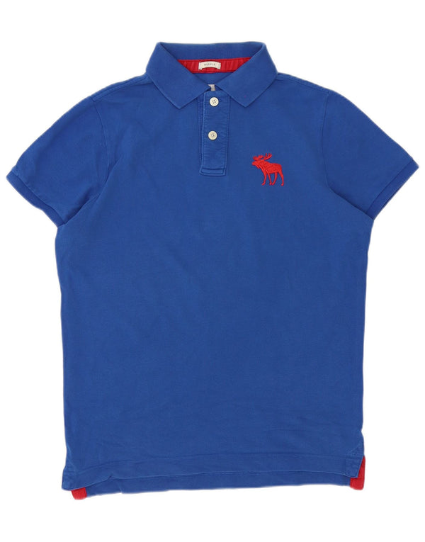 Abercrombie & Fitch Polo Homme XL Bleu
