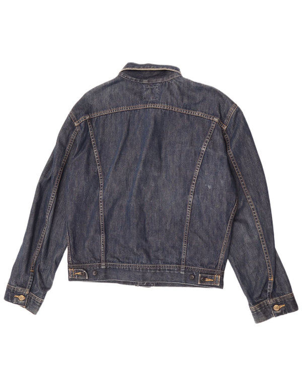 Lee Veste en jean pour homme UK 40 Large Bleu marine Coton