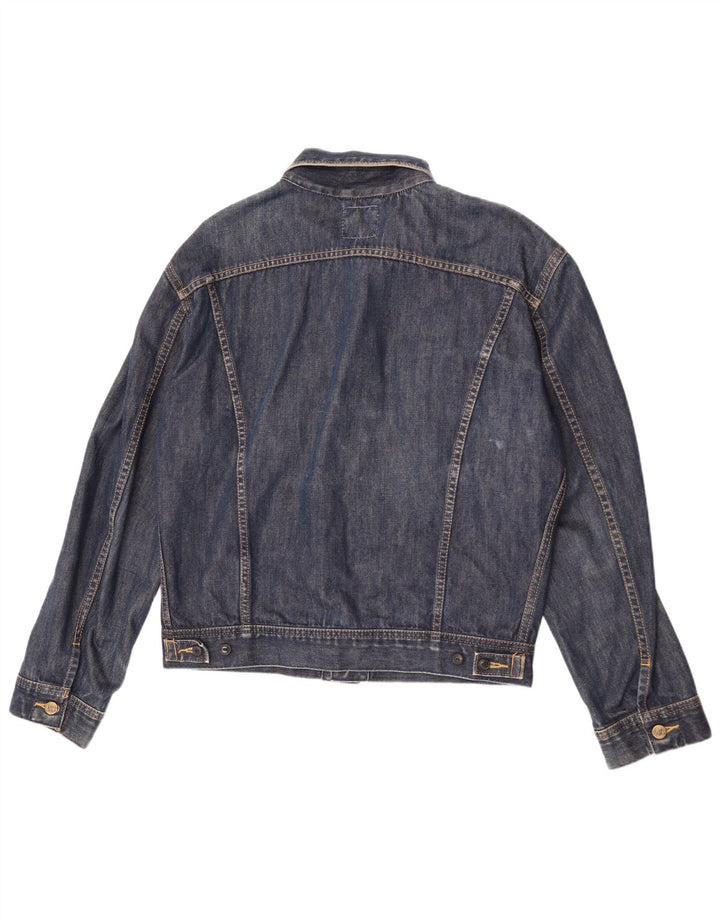 Lee Veste en jean pour homme UK 40 Large Bleu marine Coton