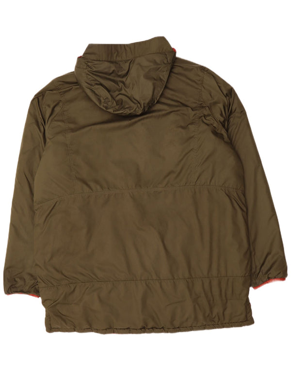 Puma Veste matelassée réversible à capuche Arsenal pour hommes UK 44 2XL Rouge Polyester