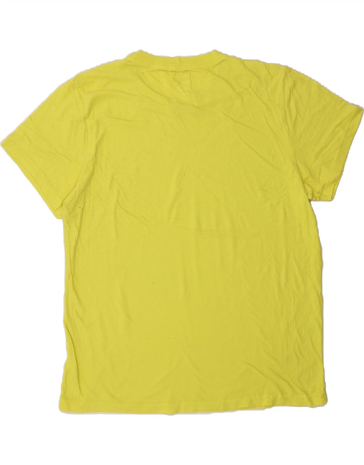 DOCKERS Mens T-Shirt Top 2XL Yellow Cotton Vintage Dockers and Second-Hand Dockers from Messina Hembry 