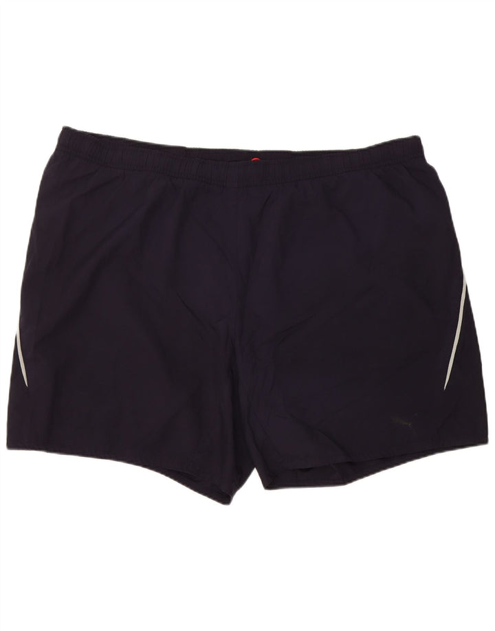 Puma Short de Sport Homme XL Bleu Marine Polyester
