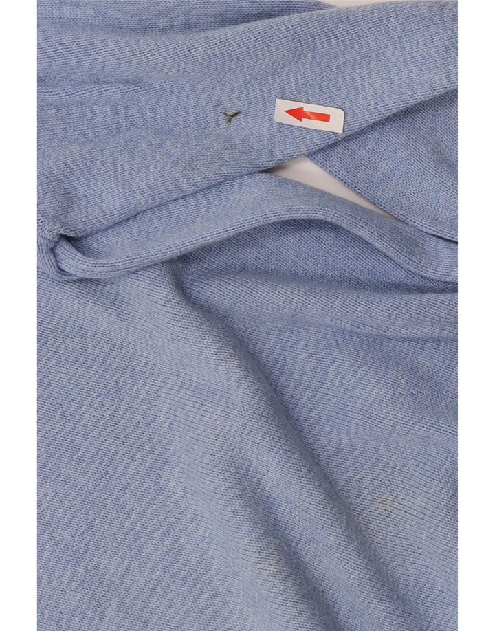 Marks & Spencer Pull col V pour homme en coton bleu Taille S