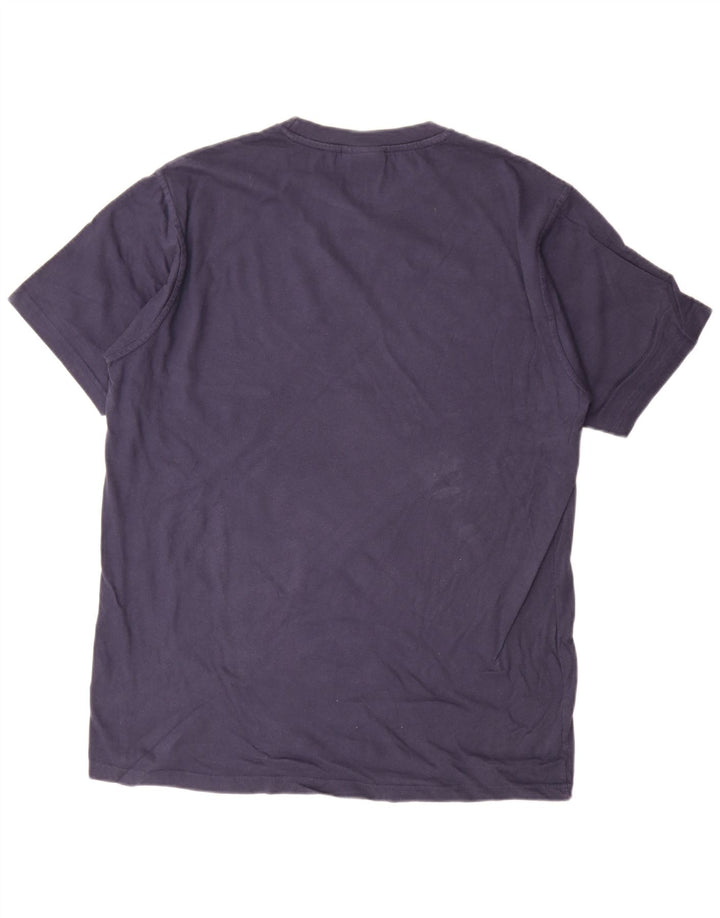 Weird Fish T-shirt graphique pour homme en coton bleu marine