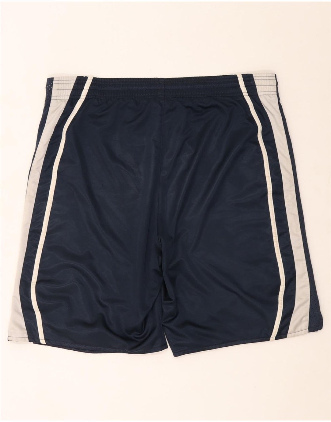 REEBOK Short de Sport Homme XL Bleu Marine Colourblock