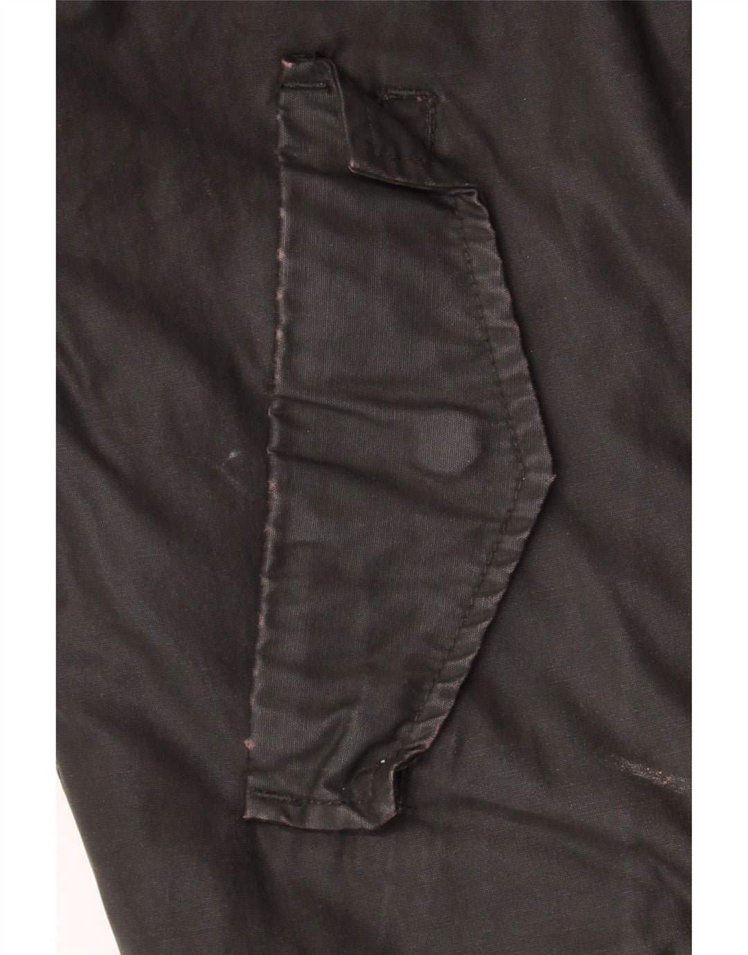 Zara Mens Bomber Jacket UK 40 Large Marron Coton