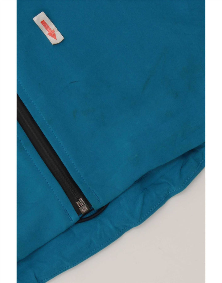 The North Face Veste de pluie à capuche pour homme UK 40 Large Bleu