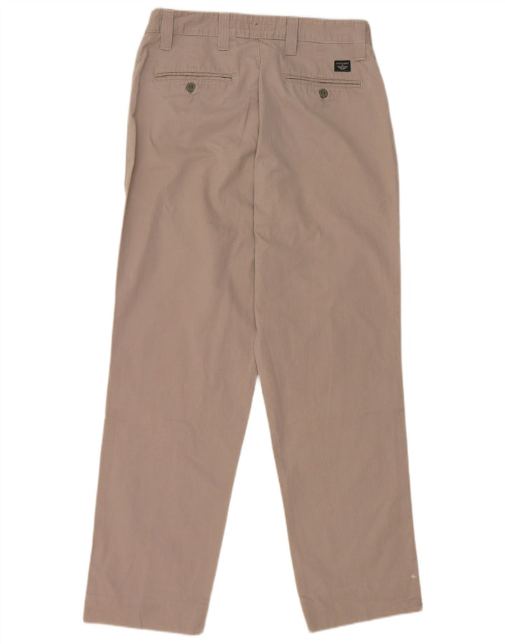 Dockers Pantalon Chino Khakis Regular Fit Homme W34 L29 Gris Coton