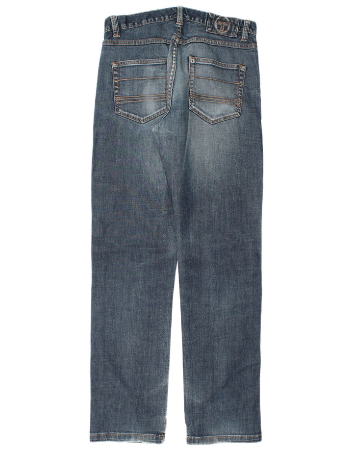 SERGIO TACCHINI Jean droit homme W34 L34 bleu coton