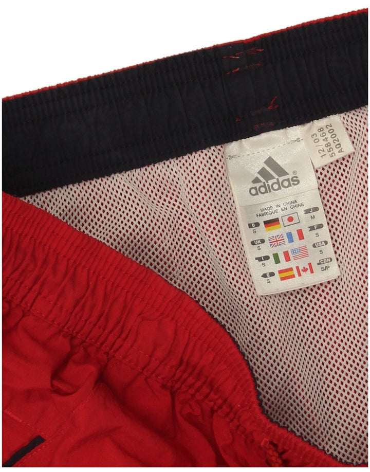 Adidas Short de sport pour homme Petit Rouge Polyamide