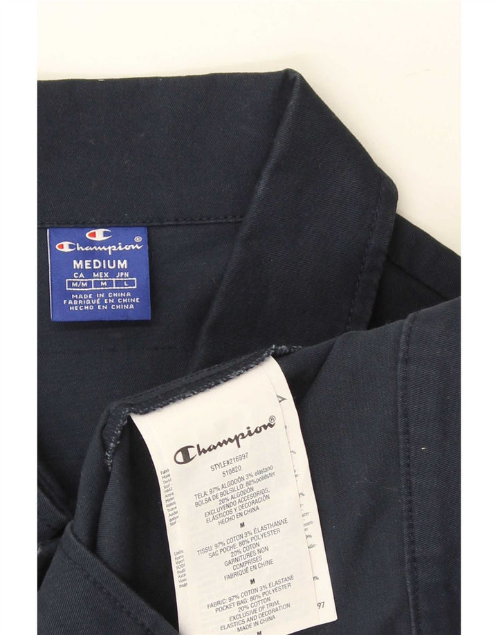 Champion Veste Bomber Homme UK 38 Coton Bleu Marine Moyen