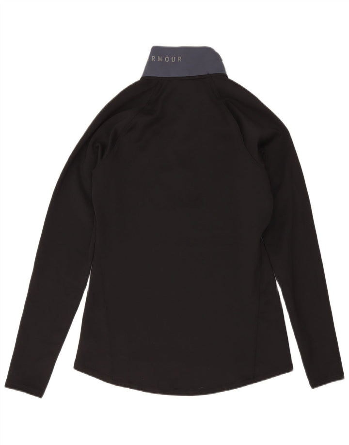 Under Armour Haut de survêtement graphique pour femme UK 12 Noir moyen