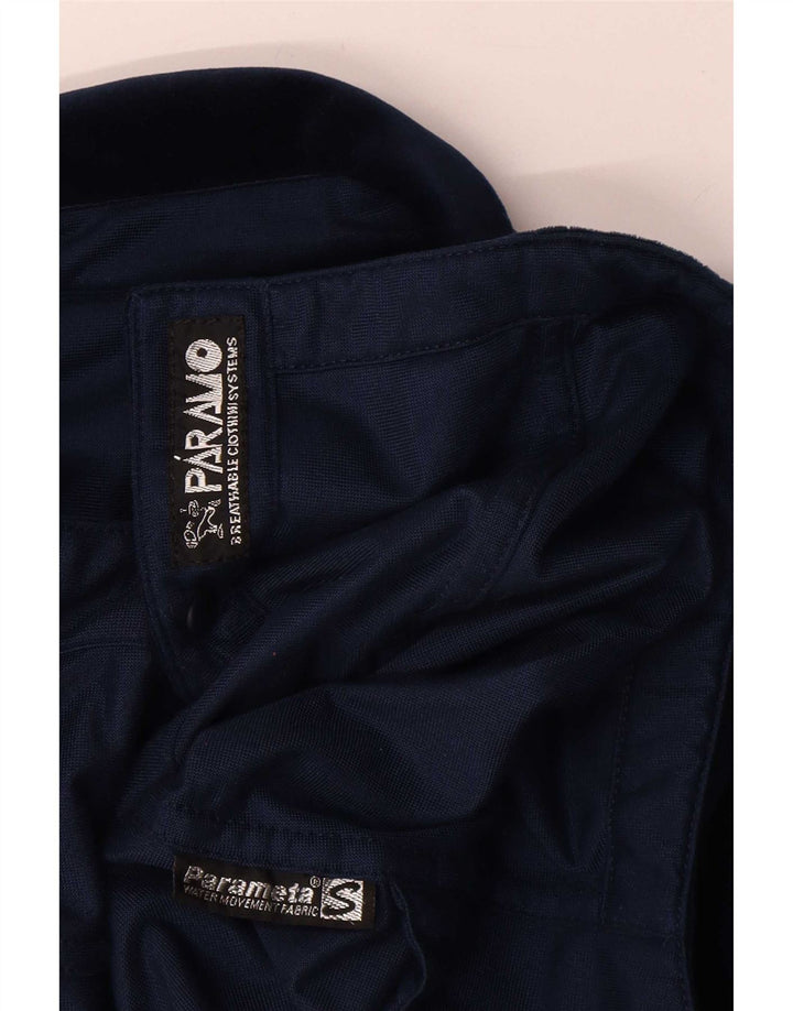 Paramo Surchemise surdimensionnée en velours pour femme UK 10 Small Bleu marine