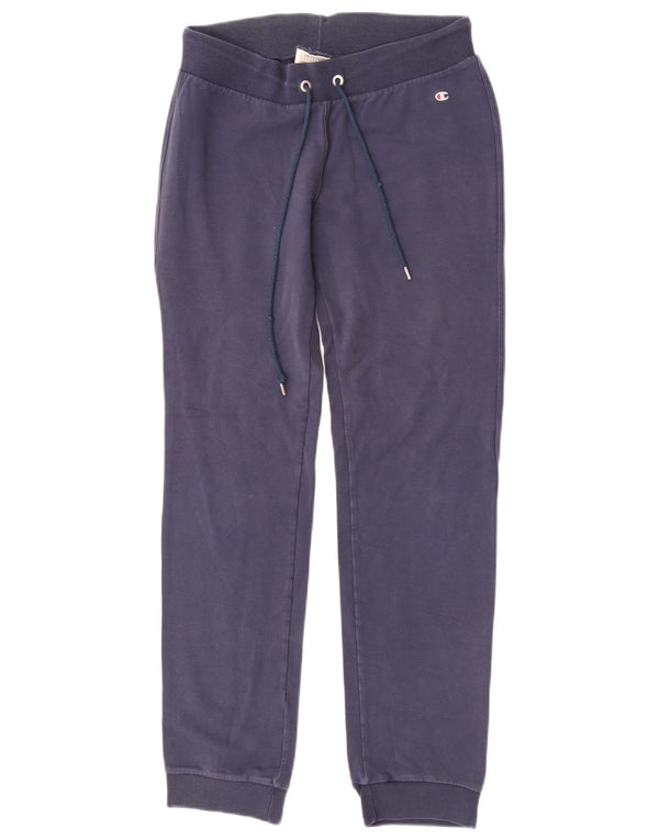 Champion Pantalon De Survêtement Heritage Femme Joggers UK 12 Bleu Marine Moyen