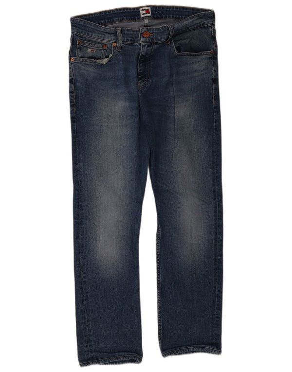 Tommy Hilfiger Jean droit homme W32 L27 bleu coton