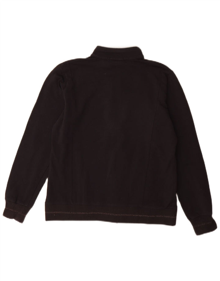 Champion Veste de survêtement graphique Easy Fit pour femme UK 14 Noir moyen