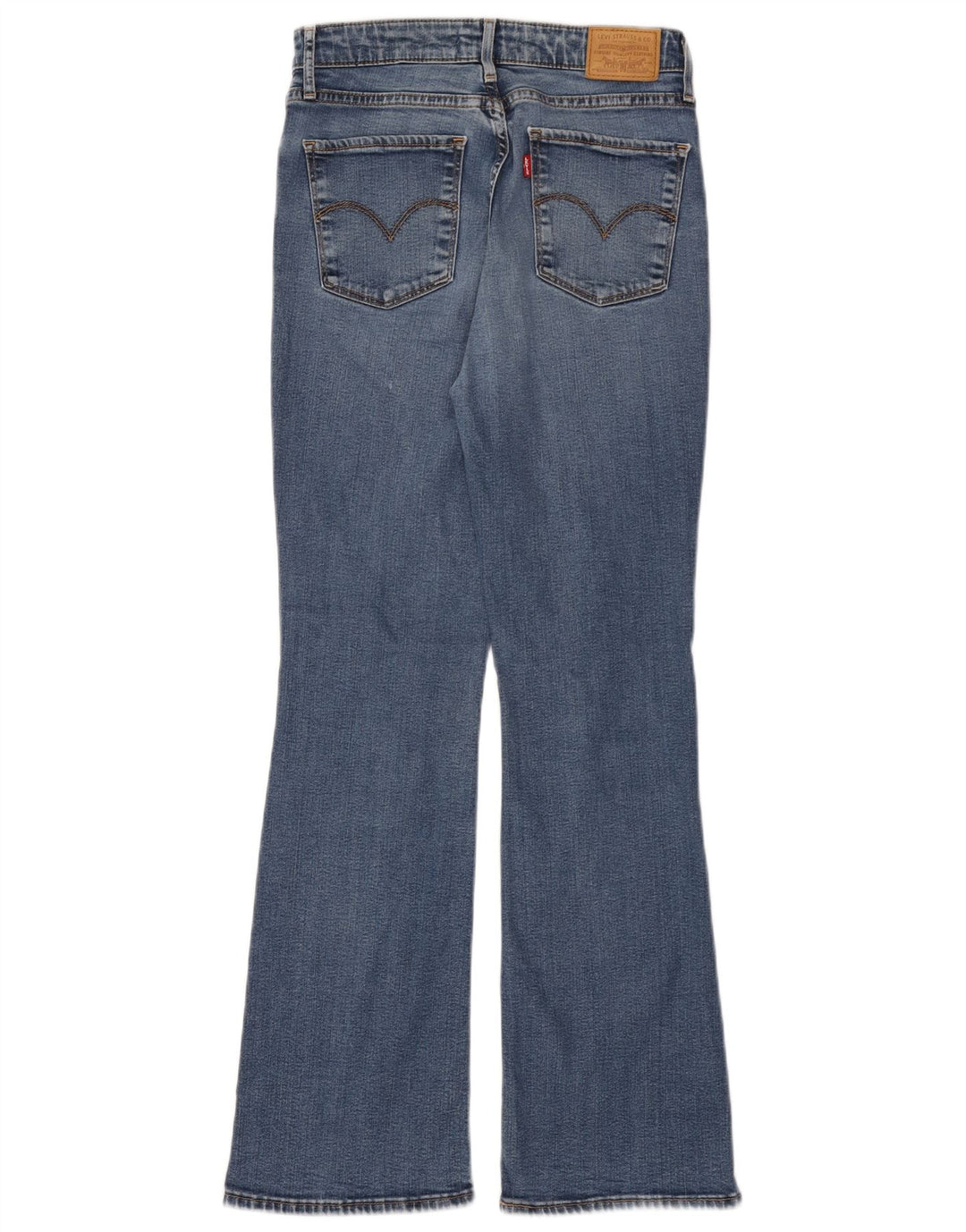 LEVI'S Jean Bootcut Taille Haute 725 Femme W27 L30 Bleu Lyocell