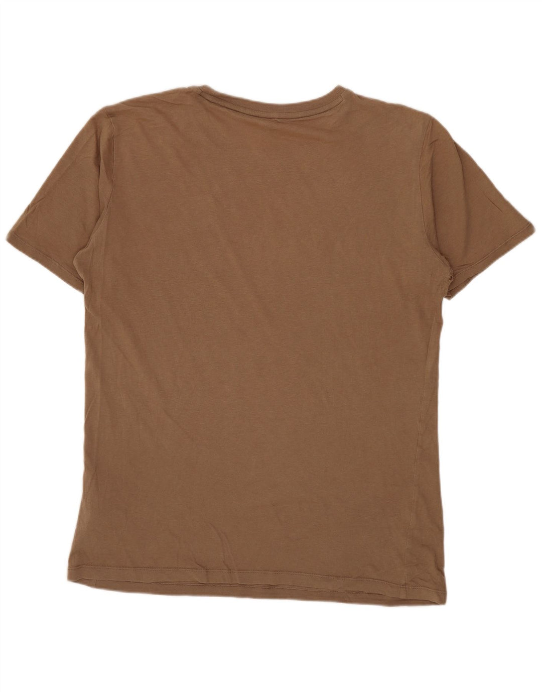 Puma T-Shirt Graphique Homme Petit Marron Coton