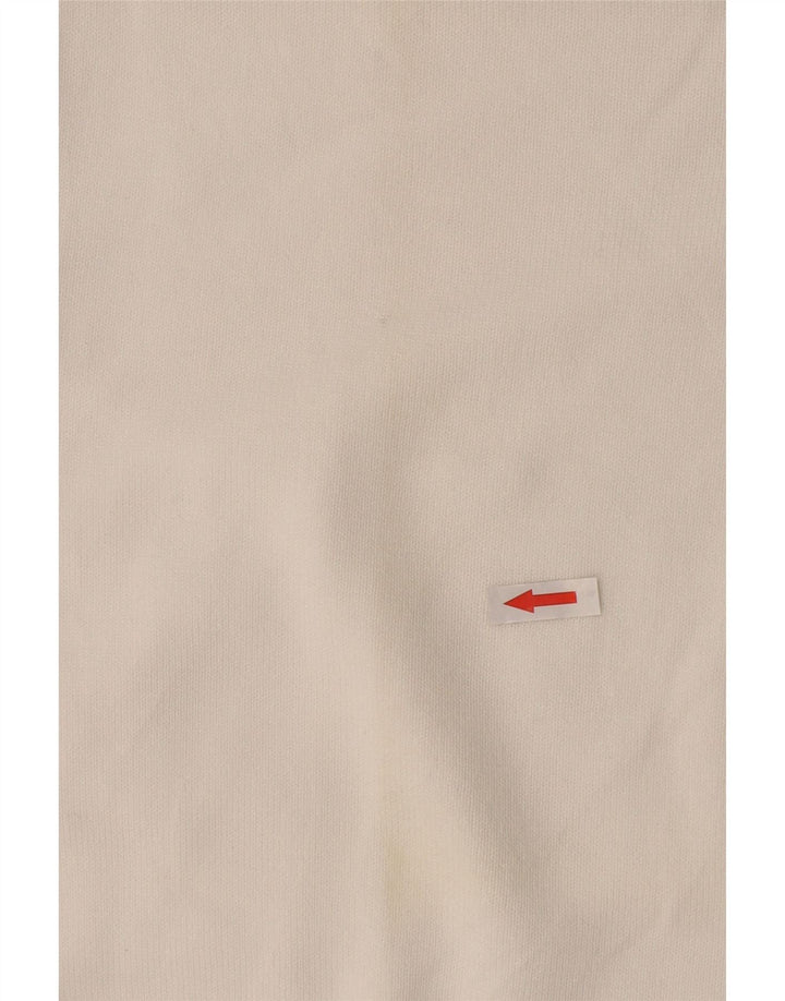 Slam Pull col V pour homme 3XL en coton blanc