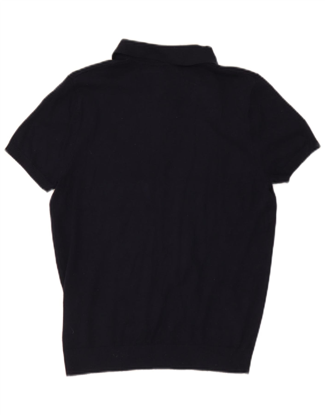 Polo Homme Zara Petit Bleu Marine Viscose