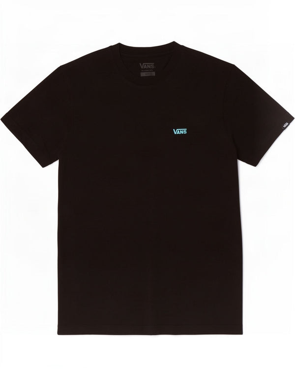 Vans T-shirt coupe classique pour hommes, petit, en coton noir
